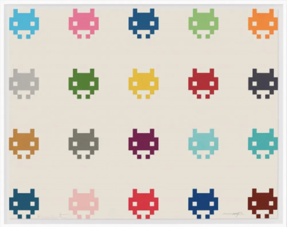 复数作品 Invader - InvadHirst