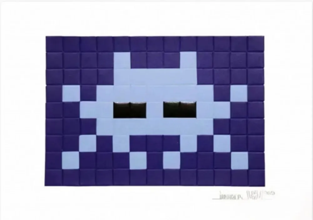 复数作品 Invader - Invasion (Blue)