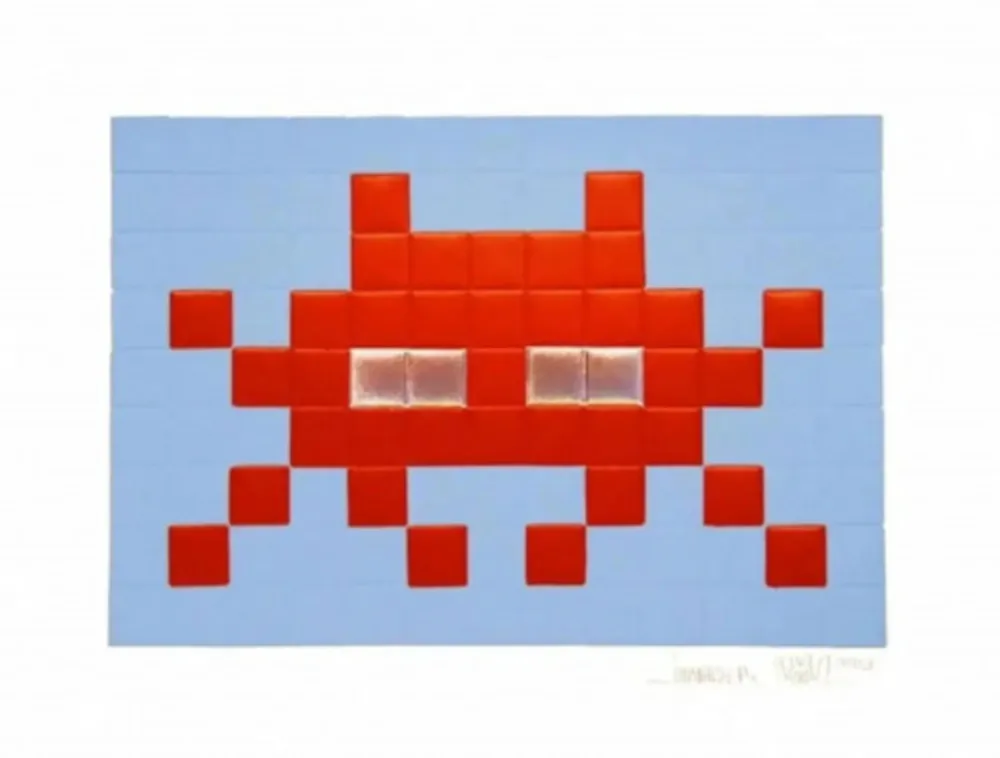 复数作品 Invader - Invasion (Red)