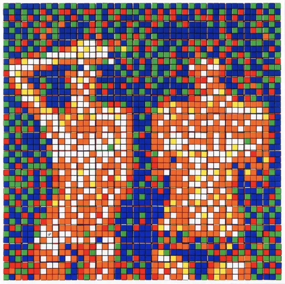 复数作品 Invader - Rubik country life