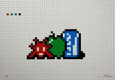 无技术 Invader - Still Life with Pocari Can