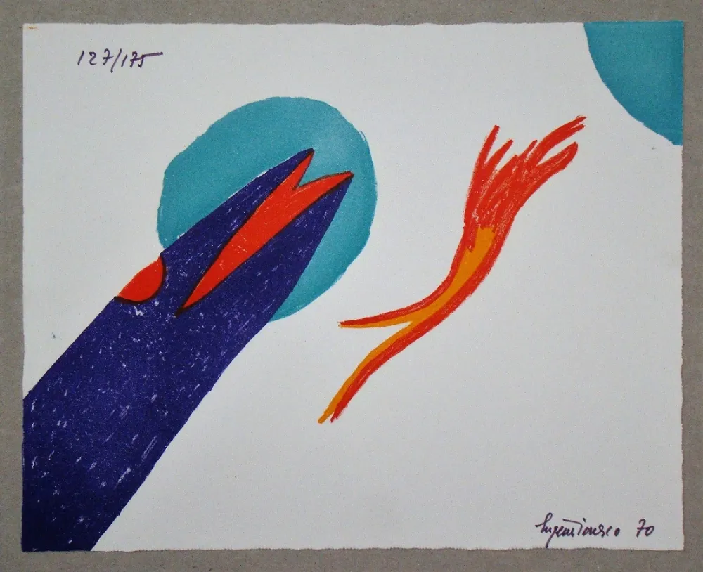 石版画 Ionesco - Untitled