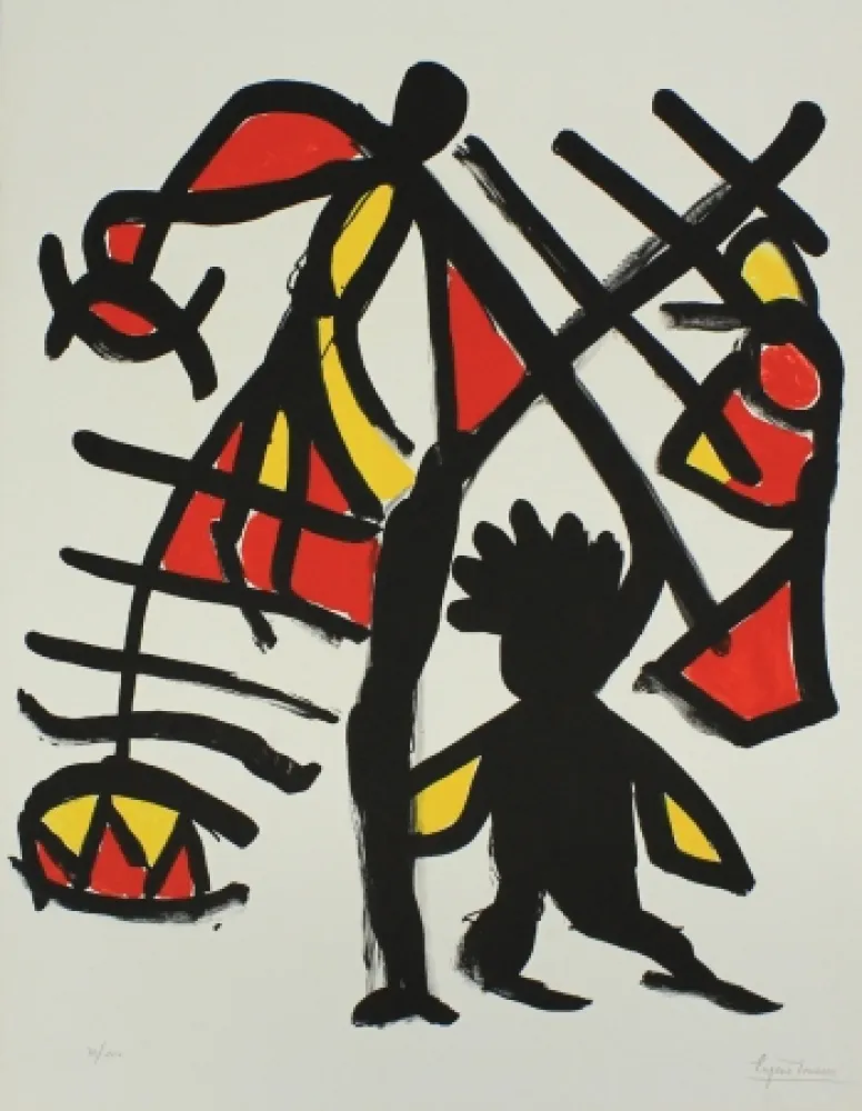 石版画 Ionesco - Untitled