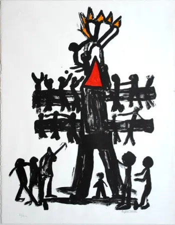 石版画 Ionesco - Untitled