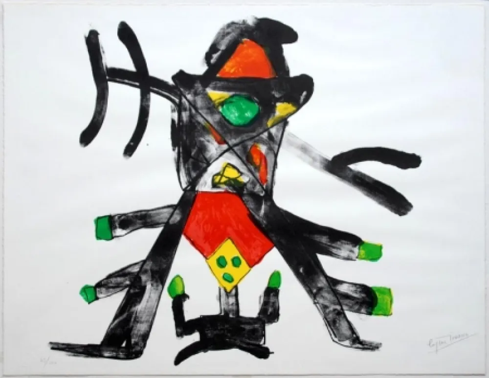 石版画 Ionesco - Untitled