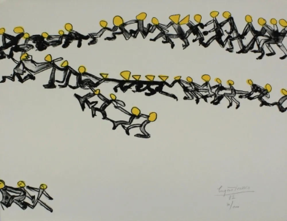 石版画 Ionesco - Untitled