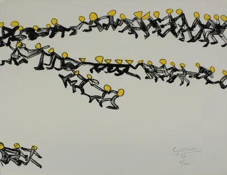 石版画 Ionesco - Untitled