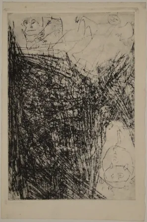 版画 Iseli - Ohne Titel