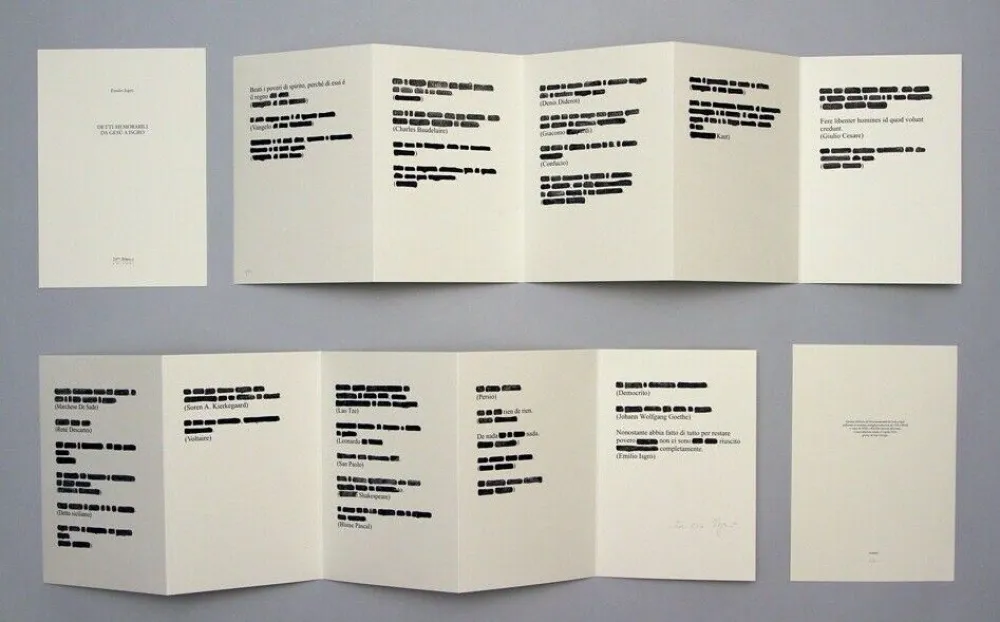 石版画 Isgro - Detti memorabili da Gesù a Isgrò