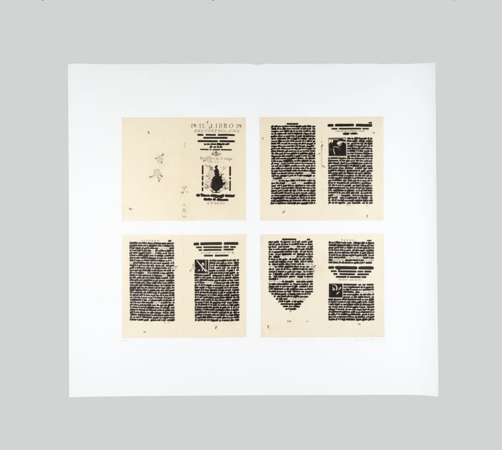 蚀刻飞尘法 Isgro - Il libro del Cortegiano