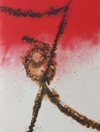 石版画 Jaccard - SANS TITRE 