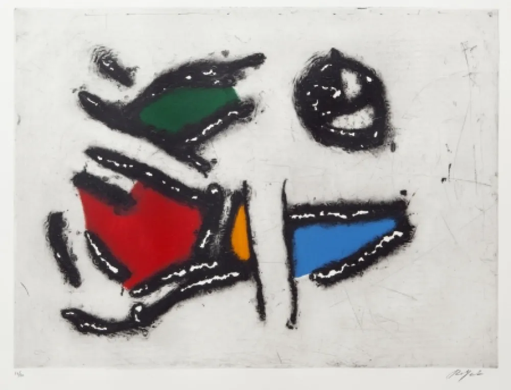 飞尘腐蚀法 Jacobsen - La Seine - Les poissons