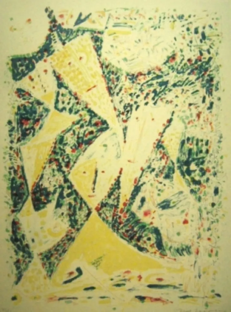 石版画 Jacobsen - Mask