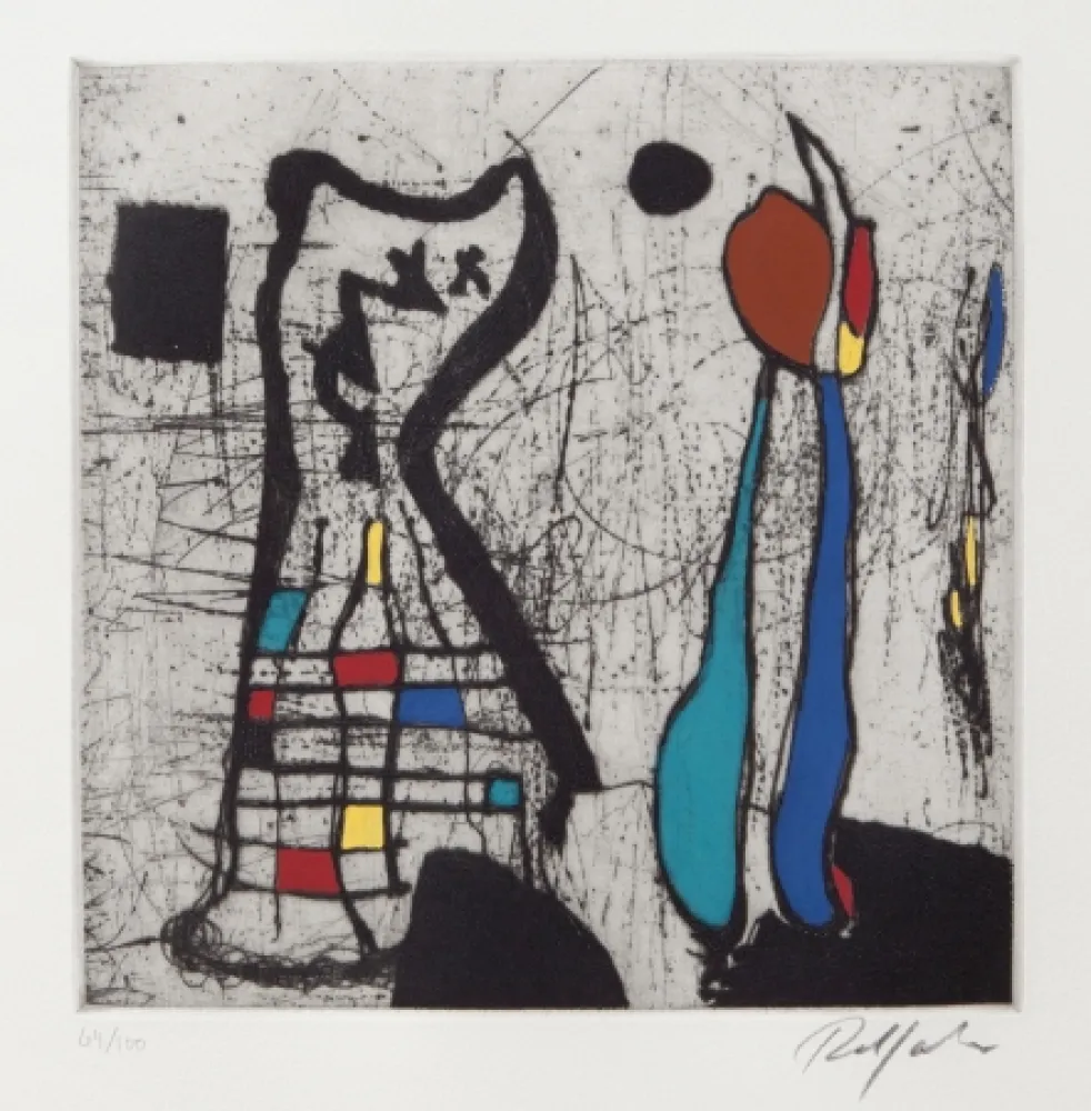 干刻版画 Jacobsen - Petit Personnage II