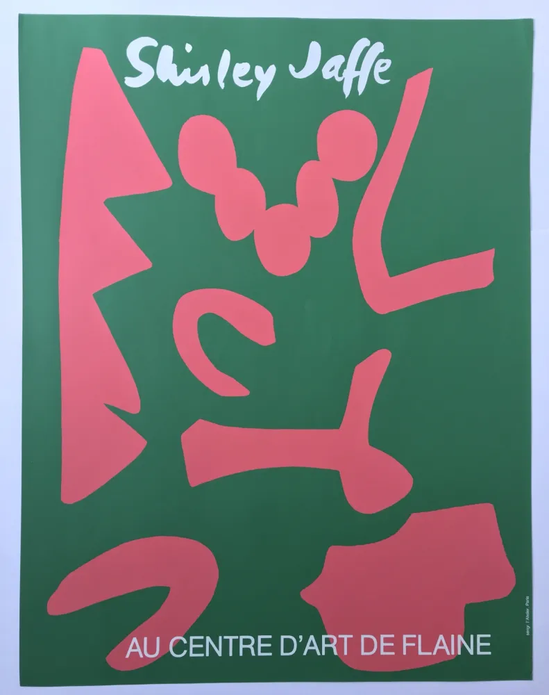 丝网印刷 Jaffe - Centre d'art de Flaine