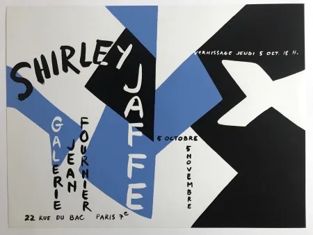 丝网印刷 Jaffe - Galerie Jean Fournier