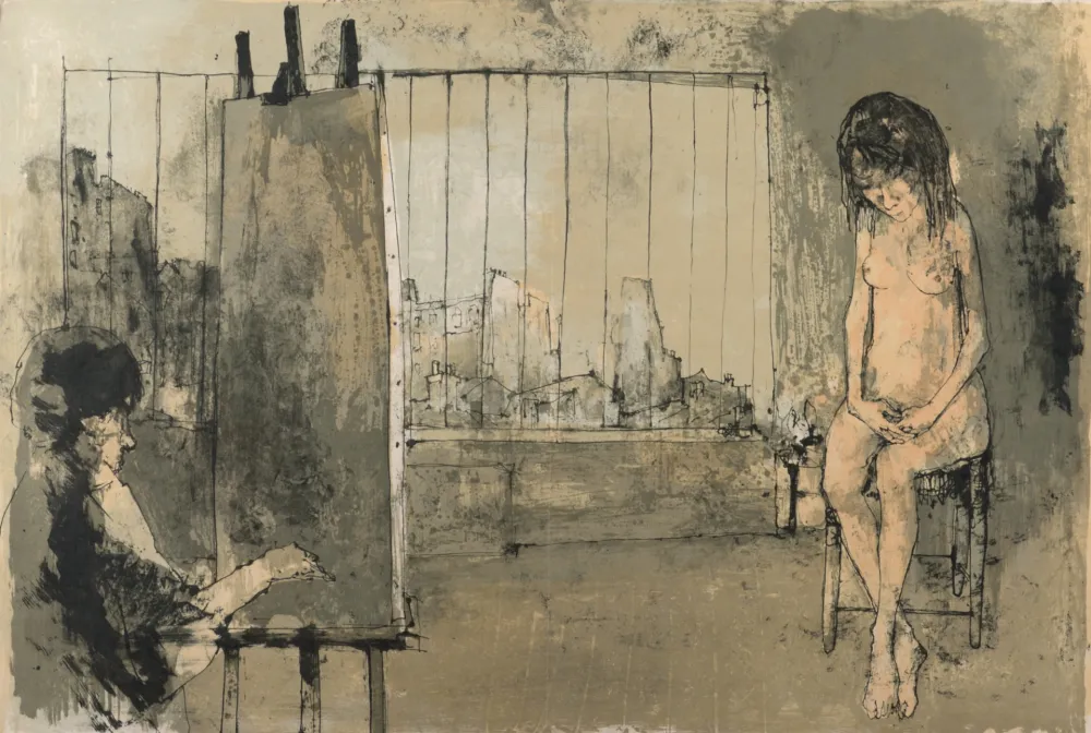 石版画 Jansem - Atelier parisien