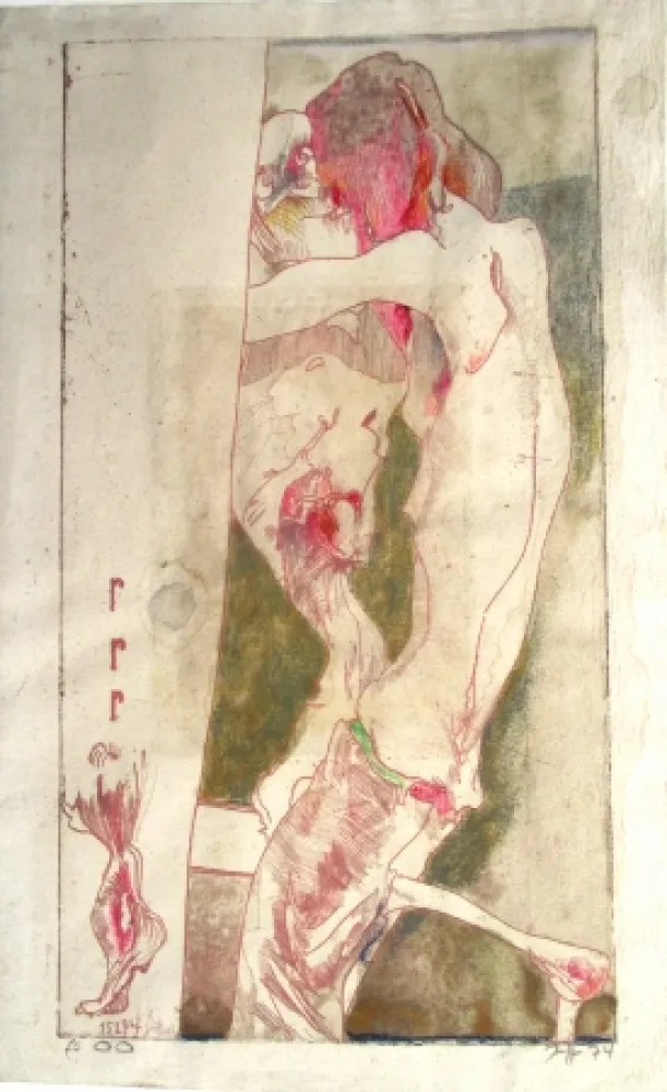 版画 Janssen - Bettina