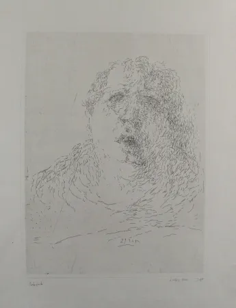 版画 Janssen - Selbst am 29.3.1965