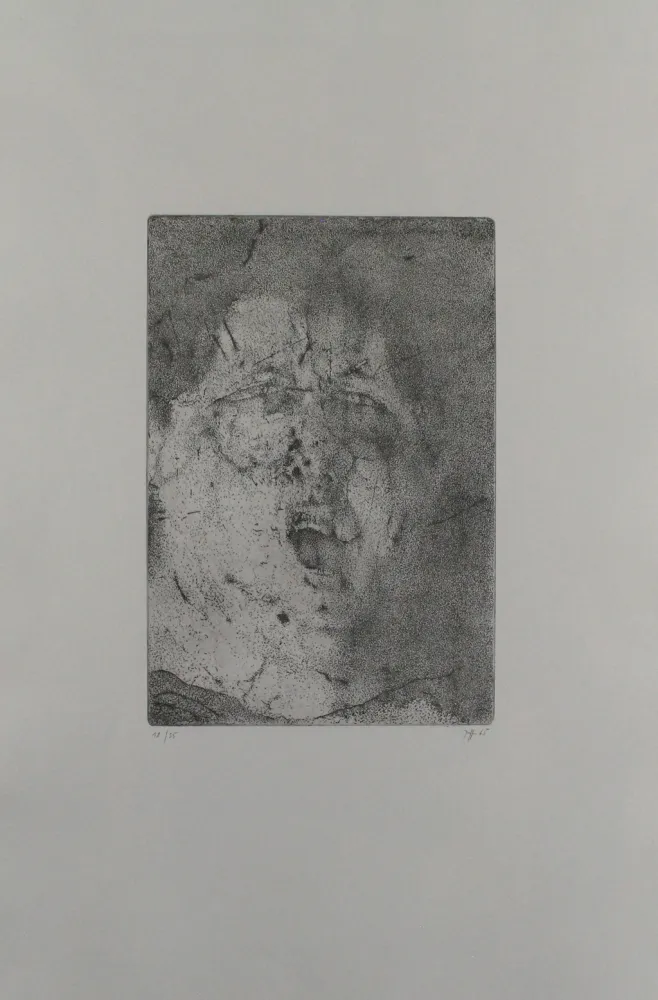 版画 Janssen - Selbst, dramatisch