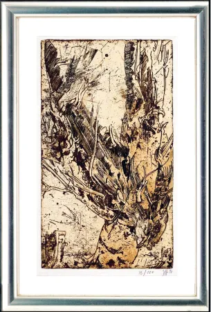蚀刻版画 Janssen - Vogelbaum, 1990