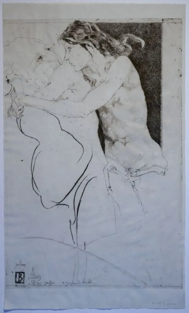 版画 Janssen - Zur Übung 11 11 75