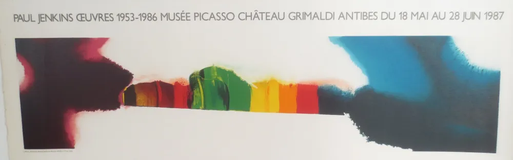 石版画 Jenkins - Affiche exposition