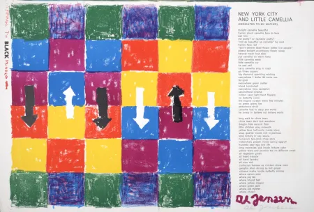 石版画 Jensen - Little Camelia, 1964