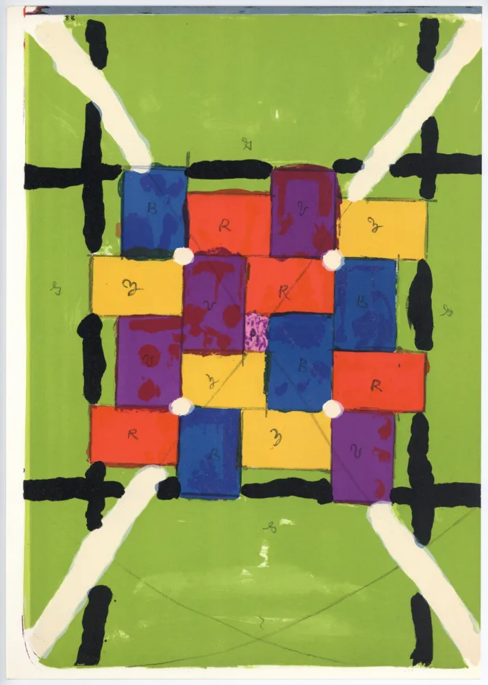 石版画 Jensen - Puzzle I