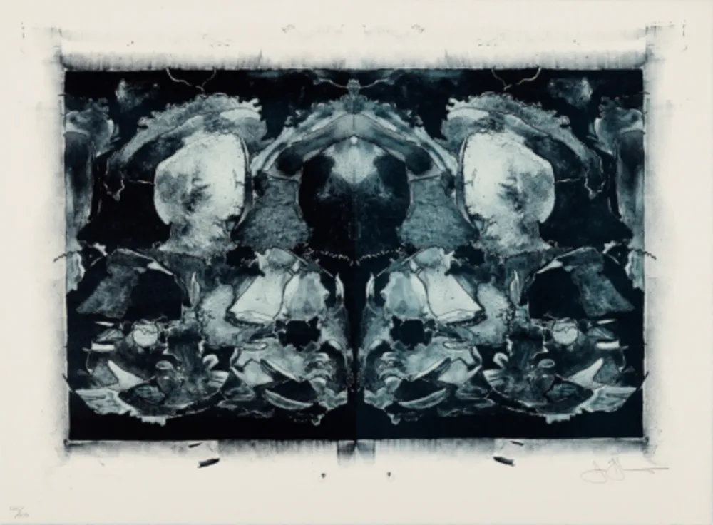 石版画 Johns - After Holbein