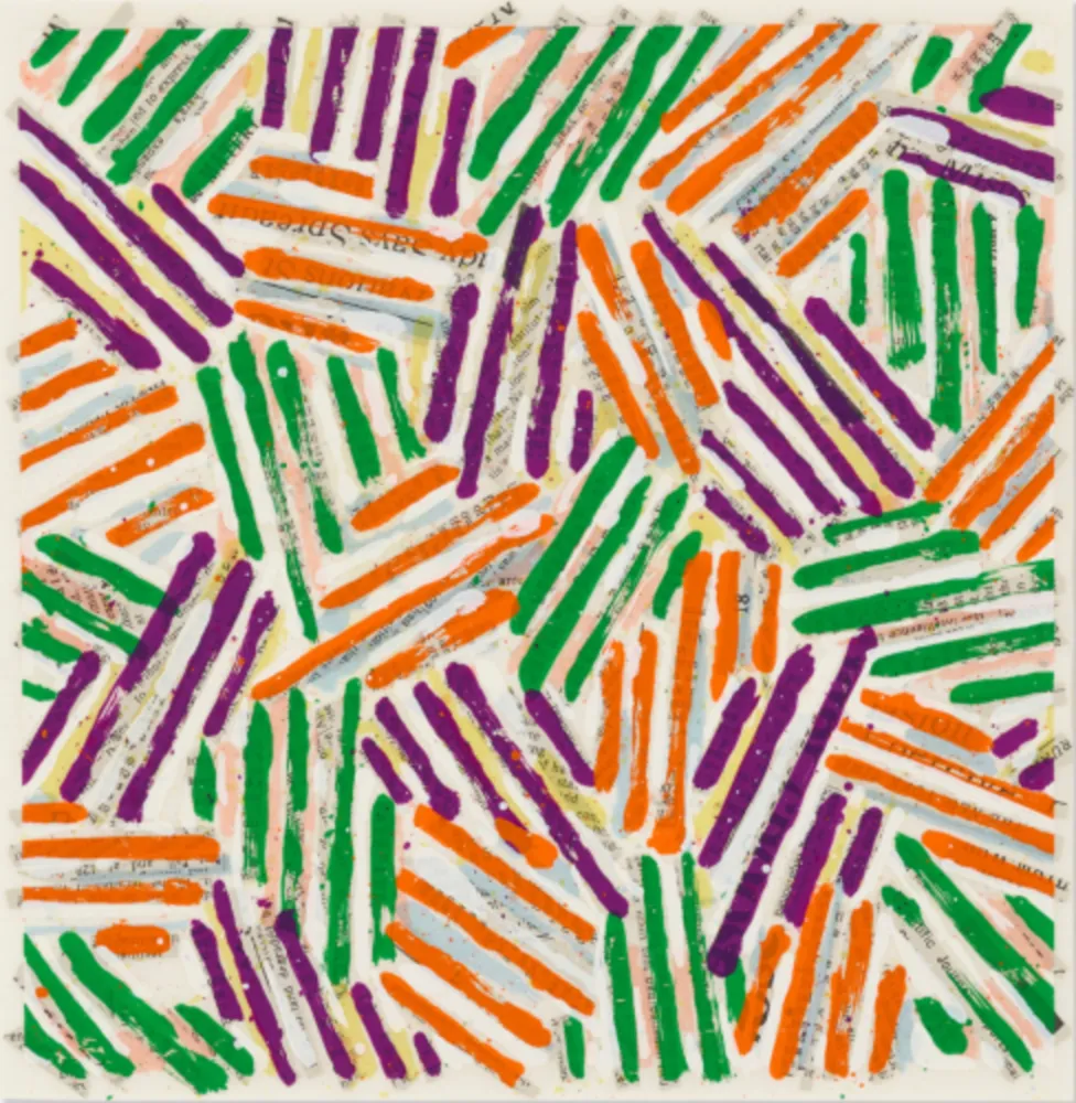 丝网印刷 Johns - Cross Hatch