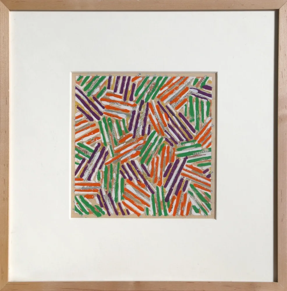 丝网印刷 Johns - Crosshatch
