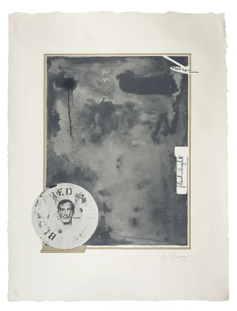 石版画 Johns - Souvenir I