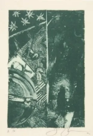 石版画 Johns - SUMMER