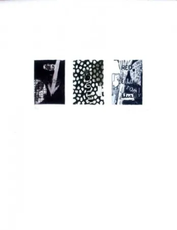 蚀刻飞尘法 Johns - Untitled