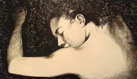 石版画 Joliet - La jeteuse de rêve