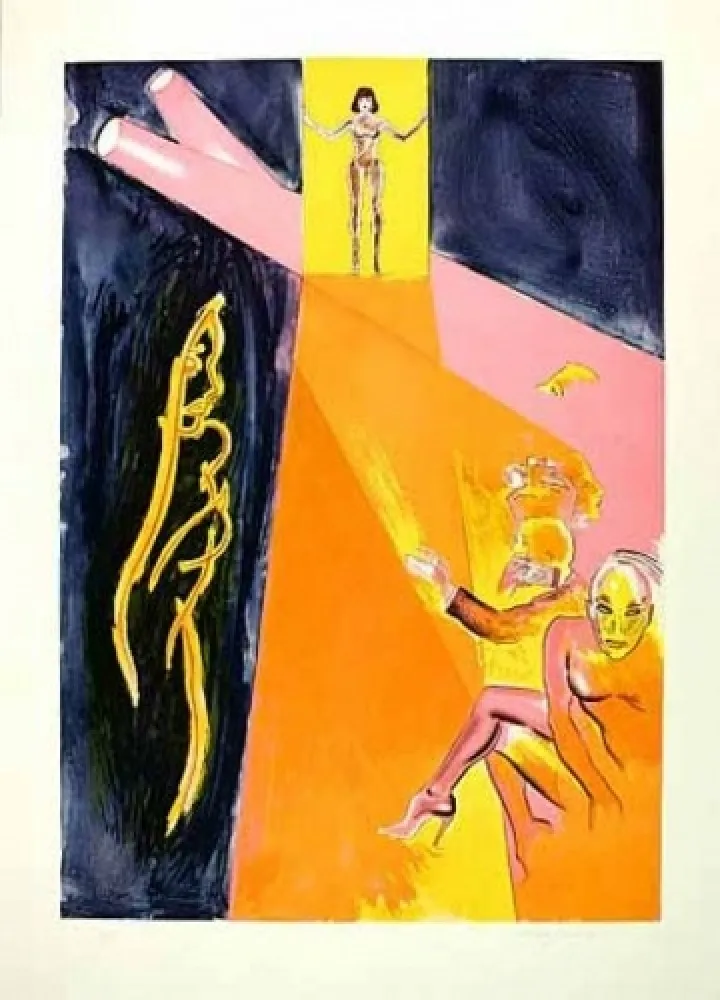 版画 Jones - Catwalk II