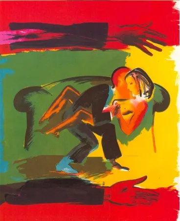 石版画 Jones - Party Time