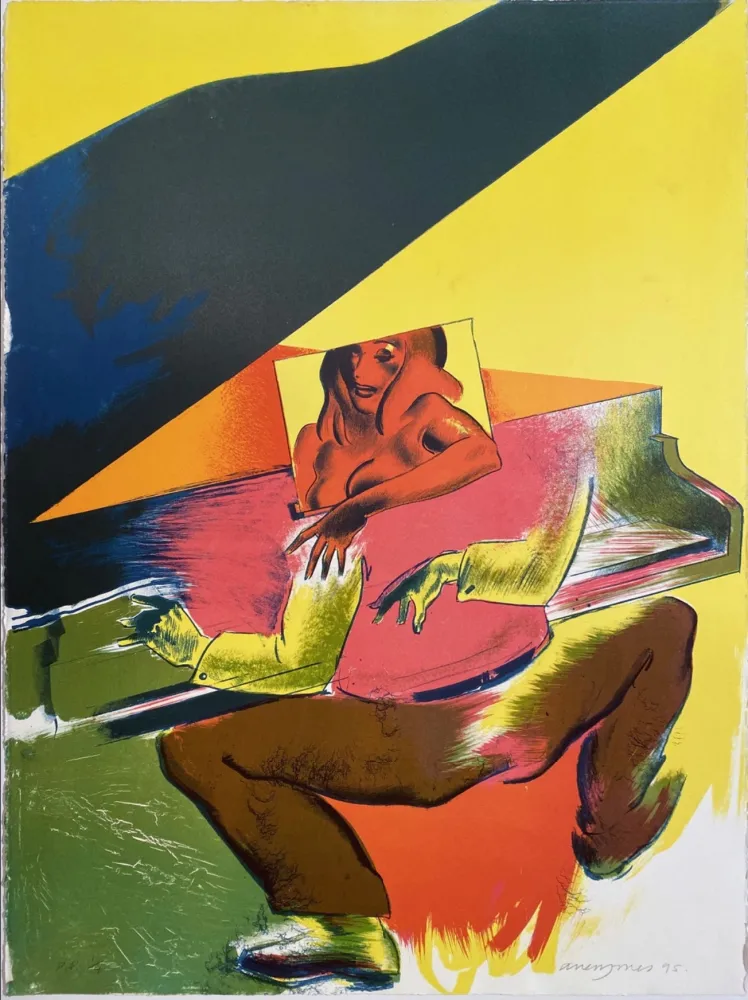 石版画 Jones - Playtime