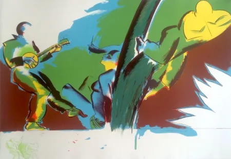 石版画 Jones - Sans titre