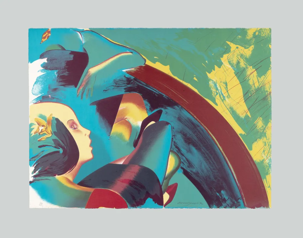 石版画 Jones - Stage set (2)