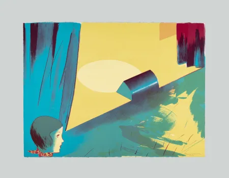 石版画 Jones - Stage set (4)