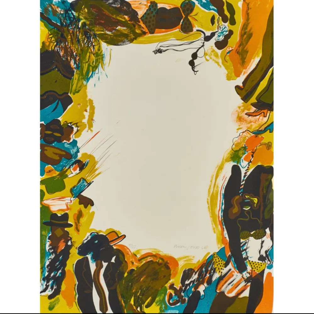 石版画 Jones - Untitled from Concerning Marriages series, Plate H