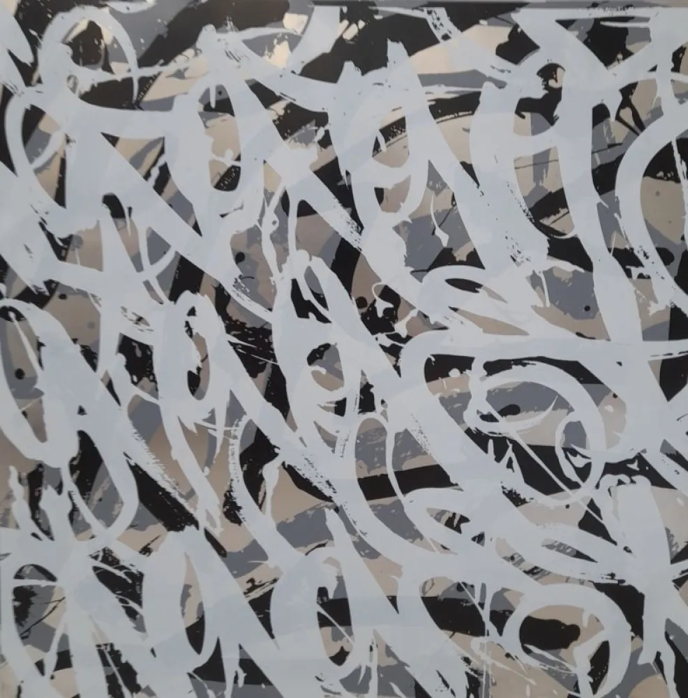 丝网印刷 Jonone - Sans titre 