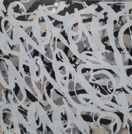 丝网印刷 Jonone - Sans titre 