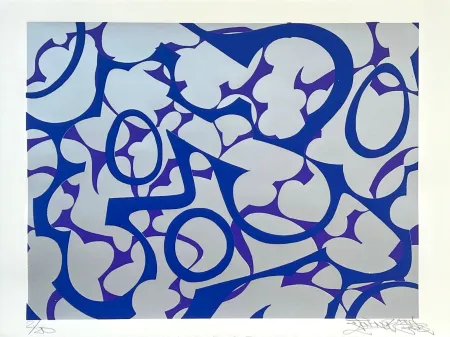 石版画 Jonone - Sans titre