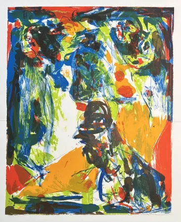 石版画 Jorn - Asger Jorn (1914–1973) - Coloured lithograph on paper - 1969