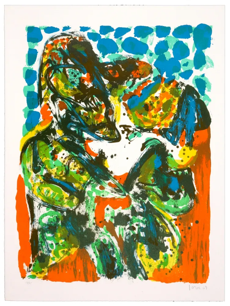 石版画 Jorn - Confusion diplomatique