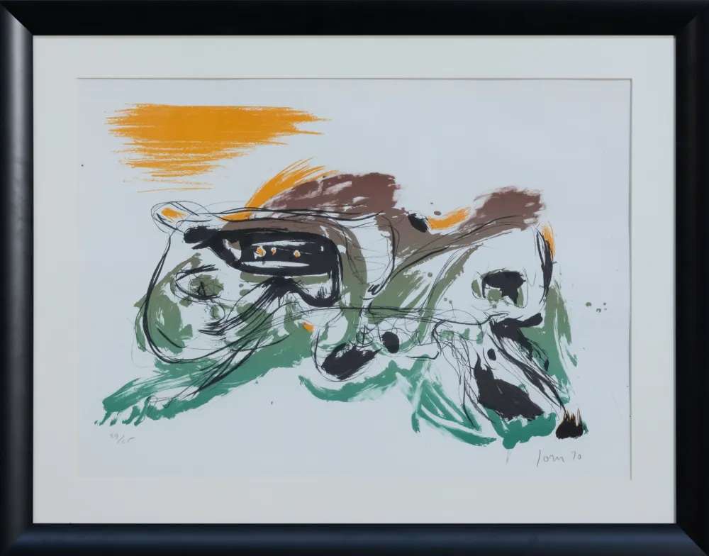 石版画 Jorn - CUBA