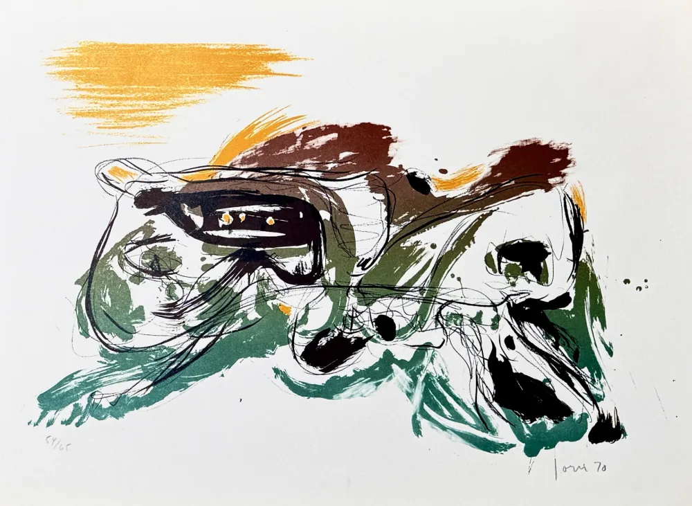 石版画 Jorn - Cuba